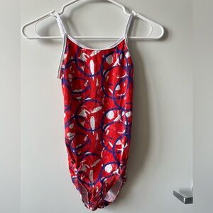 Salute Leotard: Rings of Glory Thin Strap Leotard